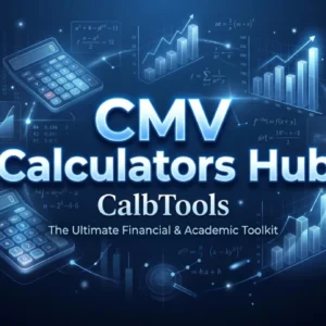 CalbTools Calculators Hub featuring free online tools for EMI, SIP, PDF and more